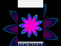 Amazing Flower design Using Python Turtle watch it