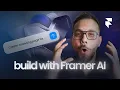 I made a website in 15 minutes Framer AI Features