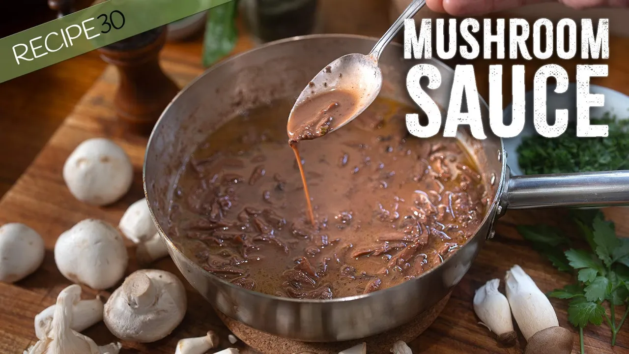 An Amazing Restaurant Mushroom Sauce You Need at Home!