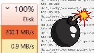 ZIP BOMBS vs Windows