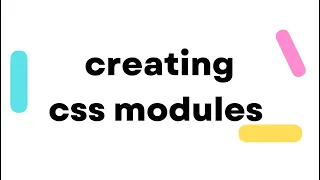 006 css modules in react application