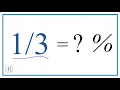 as a Percent