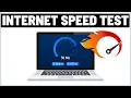 How to Check Internet Speed in Laptop