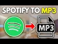 How to Convert Spotify Music to MP3 2025 NEW