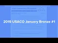 2019 USACO January Bronze Shell Game