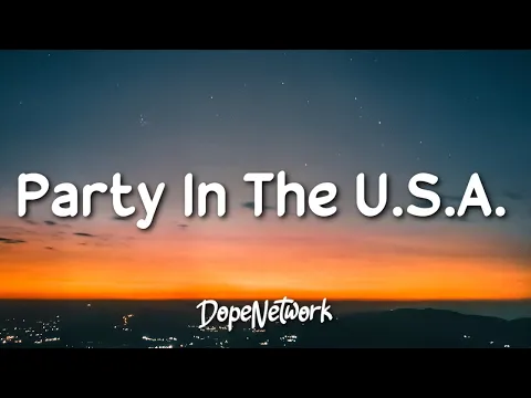 Download MP3 Miley Cyrus - Party In The U.S.A. (Lyrics)