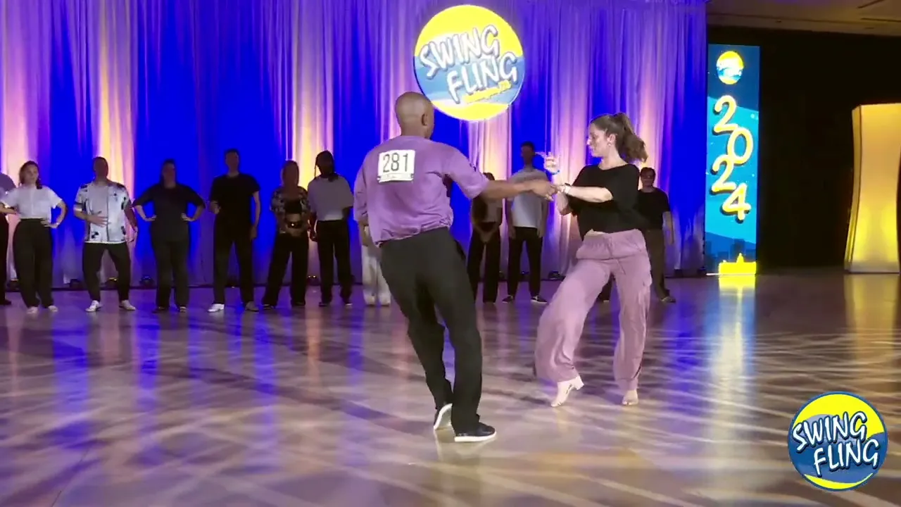 Swing Fling 2024 All Star Strictly Swing Sam Vaden & Margie Tuttle