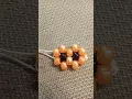 How to make a pumpkin kandi keychain