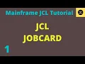 JobCard in JCL - Mainframe JCL Practical Tutorial