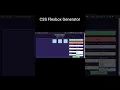 Amazing CSS Flexbox Generator