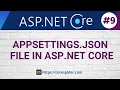 Appsettings json file in ASP NET Core CoreSpider