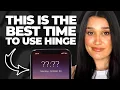 What Time Are People Most Active On Hinge