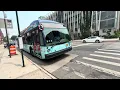 Novabus LFSA Select bus service on the Bx41 local bus leaving Bedford park avenue
