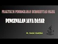 Praktikum PBO 1 pengenalan java