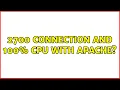 2700 Connection and 100 CPU with Apache 2 Solutions