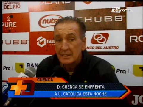 Deportivo Cuenca se enfrenta a Universidad Católica esta noche