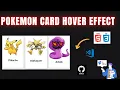 Day 26 - Pokemon Card Hover Effect Using HTML CSS Free Source Code