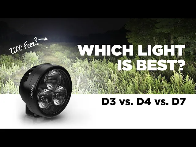 Denali D3 LED Fog Light Kit - DataDim™ Technology - Pair