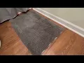 Chenille Bathroom Rug Set Review - Soft Absorbent Non-Slip for College or Home