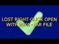 Ubuntu lost right-click open with java - jar file