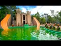 Download Lagu I Spent 299Days Building 1Million Dollar Villa House with Water Slide into Underground Swimming Pool
