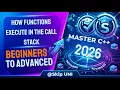 Lec-29 How Functions Execute in the Call Stack C Programming for Beginners SkipUNI