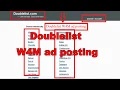 How to Craigslist W4M ads posting