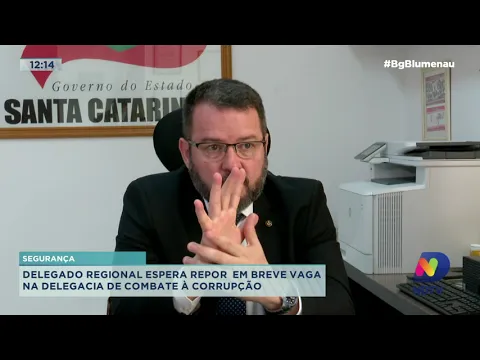 Delegado regional espera repor em breve vaga da delegacia de combate à corrupção