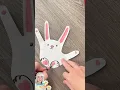 Easter Handprint Bunny Craft for Kids Fun Spring Craft with Miss Daisy