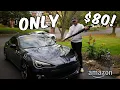 WRAPPING MY CAR WITH AMAZON WRAP