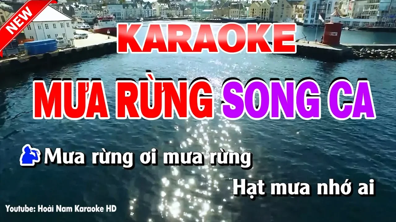 Karaoke Mưa Rừng - mưa rừng karaoke nhạc sống song ca