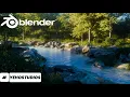 Create a Realistic River Landscape In Blender