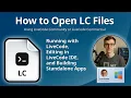 How to Open LC Files LiveCode Compiled Application