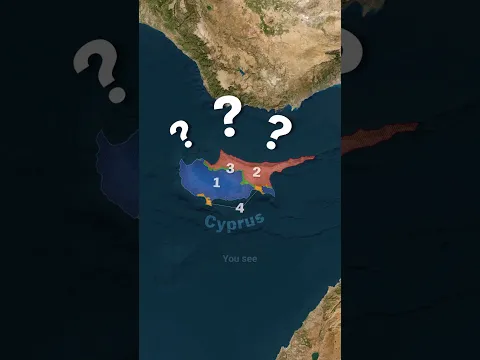 Why Cyprus Is Divided 🇨🇾🤯 Europe’s Strangest Island 🇪🇺