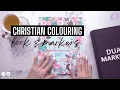 Easy way to spend time in the Word using a Christian Colouring Book and a short Colour With Me