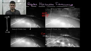 RO-1 0X046 Regular Histogram Equalization vs CLAHE Example