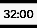 32 Minute Timer