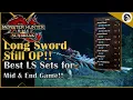 INSANE LONG SWORD SETS FOR MASTER RANK PROGRESSION MHR Sunbreak