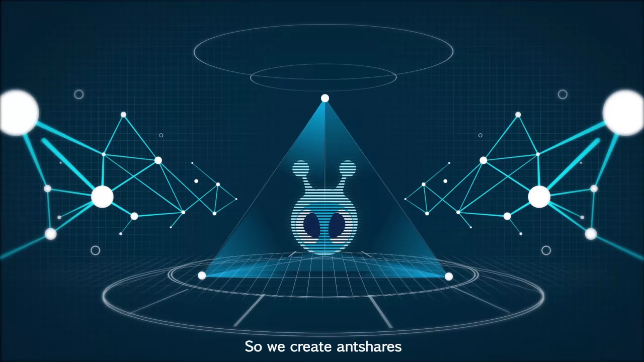 AntShares Typography marketing video
