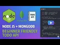 Creating first API Node js Monogo Db Todo API Part - 2