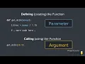 Python Functions Part 2 Arguments Parameters