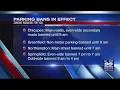 LIST Parking bans in western Massachusetts