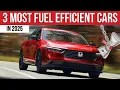 Top 3 Most Fuel Efficient Cars in 2025