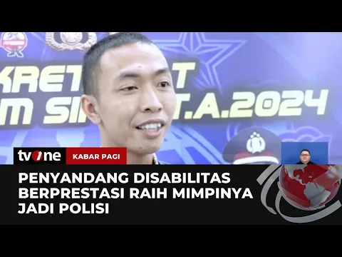 Kisah Penyandang Disabilitas Meraih Mimpi jadi Anggota Polisi