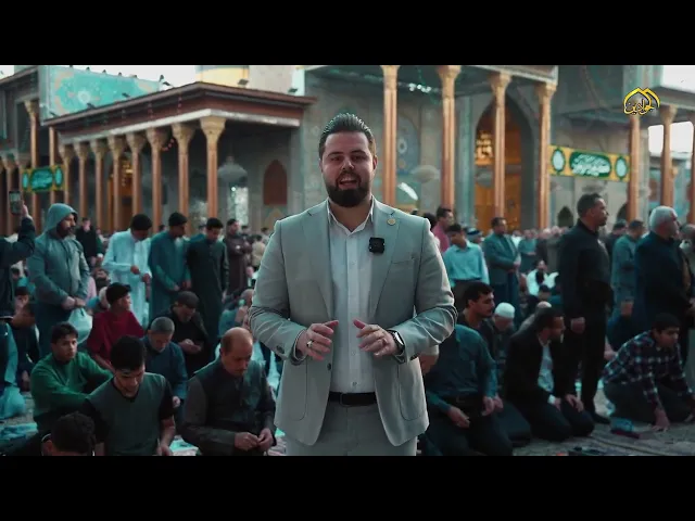 ⁣الله أكبر تكبيرات رددتها الأرواح واصطفت بشوقها لتؤدي صلاة عيد الفطر المبارك في الصحن الكاظمي الشريف.