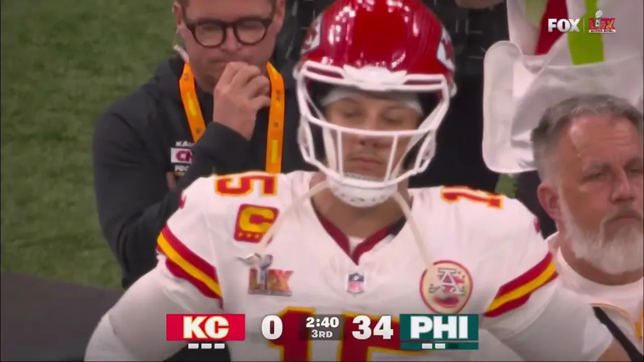 Jalen Hurts 46-Yard Touchdown to Devonta Smith Chiefs vs Eagles Super Bowl 59