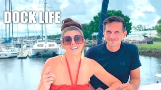 Finding Our HURRICANE HOLE | Sailing Our Catamaran To Brunswick Landing Marina
