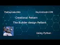 Python Builder Design Pattern UML Code Example SWOT Analysis