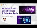 Live Training Introduction To Data Science Data Analysis Q A Eduonix