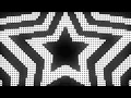 4K 1 Hour White Star Tunnel Y2K Colorful Aesthetic LED Lights Background Screensaver